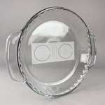DJ Music Master Glass Pie Dish - 9.5in Round