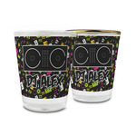 DJ Music Master Glass Shot Glass - 1.5 oz (Personalized)