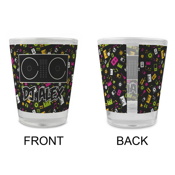 DJ Music Master Glass Shot Glass - Standard - APPROVAL