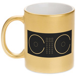 Music DJ Master Metallic Mug (Personalized)
