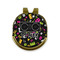 DJ Music Master Golf Ball Marker - Hat Clip - Gold