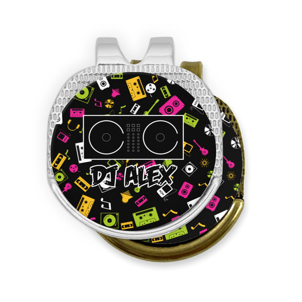 DJ Music Master Golf Ball Marker Hat Clip - PARENT/MAIN