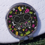 DJ Music Master Golf Ball Marker - Hat Clip