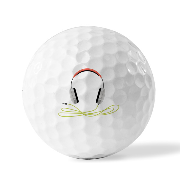 DJ Music Master Golf Balls - Generic - Set of 12 - FRONT