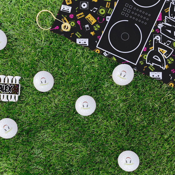 DJ Music Master Golf Balls - Generic - Set of 12 - LIFESTYLE
