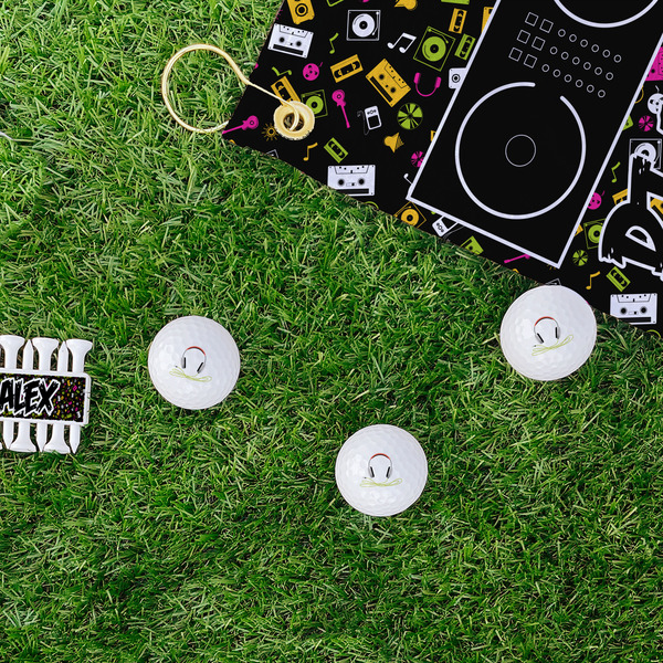 DJ Music Master Golf Balls - Generic - Set of 3 - LIFESTYLE