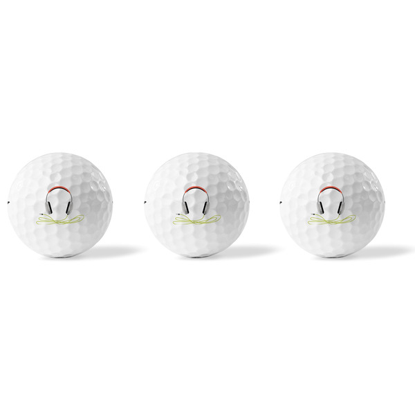 DJ Music Master Golf Balls - Titleist - Set of 3 - APPROVAL