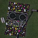 DJ Music Master Golf Towel Gift Set w/ Name or Text