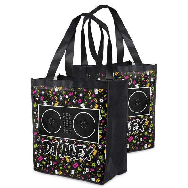 DJ Music Master Grocery Bag - MAIN