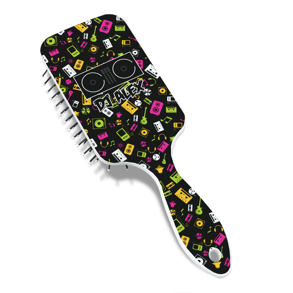 DJ Music Master Hair Brush - Angle View