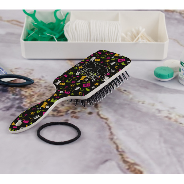 DJ Music Master Hair Brush - In Bathroom