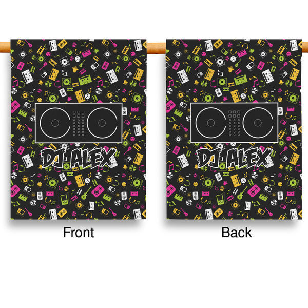 DJ Music Master House Flags - Double Sided - APPROVAL