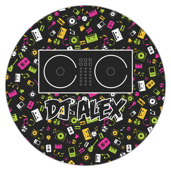 DJ Music Master Icing Circle - Large - Single