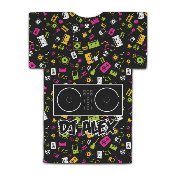 DJ Music Master Jersey Bottle Cooler - BACK (flat)