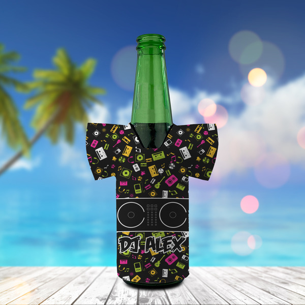 DJ Music Master Jersey Bottle Cooler - LIFESTYLE