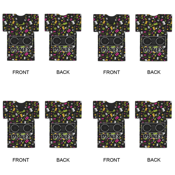 DJ Music Master Jersey Bottle Cooler - Set of 4 - APPROVAL