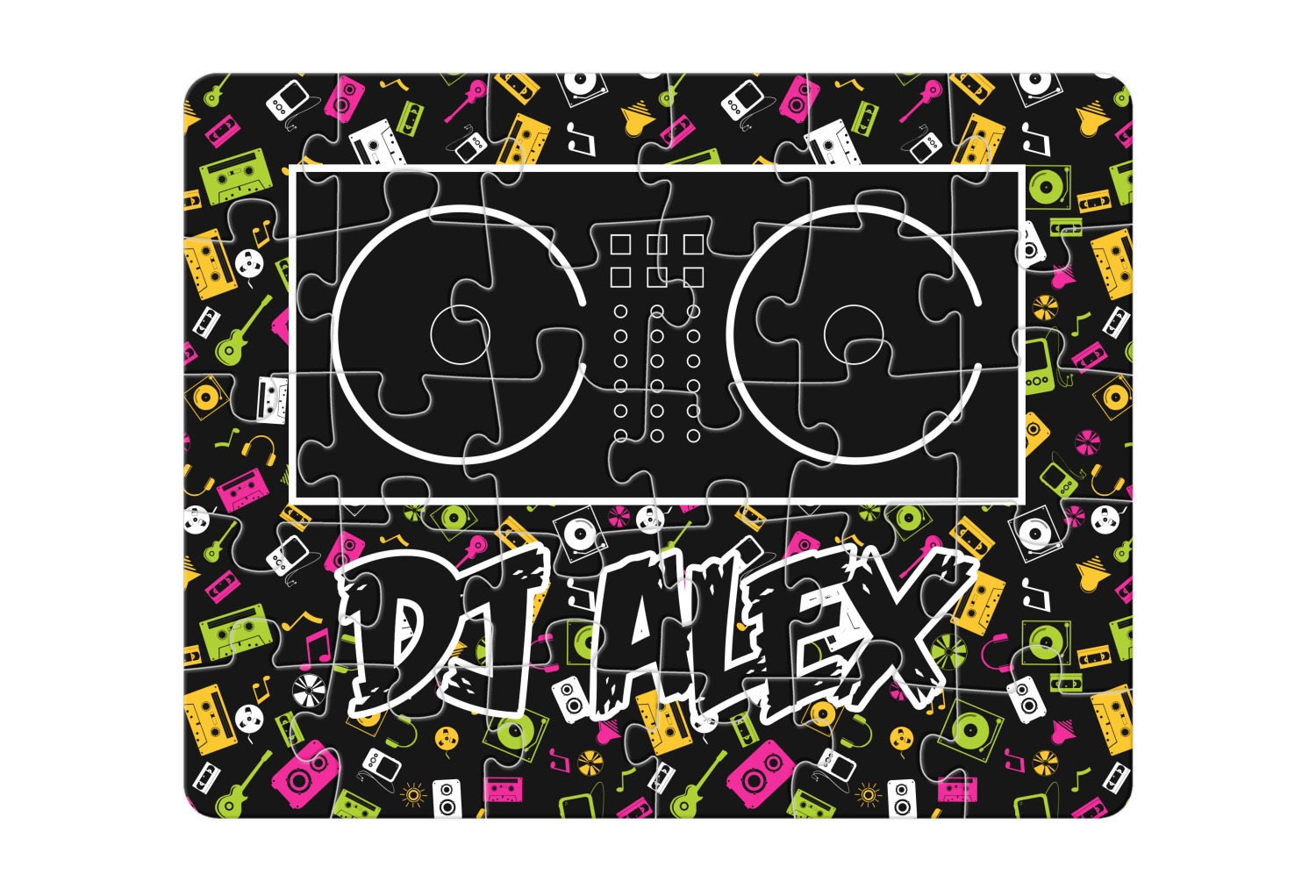 Custom DJ Music Master Jigsaw Puzzles (Personalized) | YouCustomizeIt