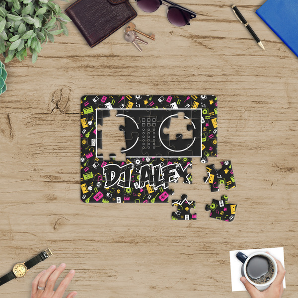 DJ Music Master Jigsaw Puzzle 30 Piece - In Context