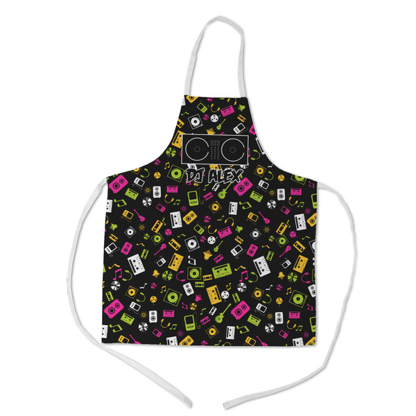 Custom DJ Music Master Kid's Apron w/ Name or Text