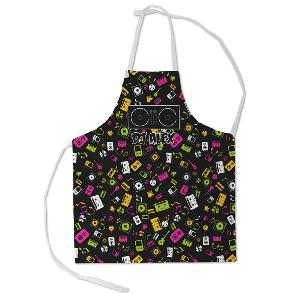 Custom DJ Music Master Kid's Apron - Small (Personalized)