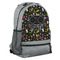 DJ Music Master Large Backpack - Gray - Angled View