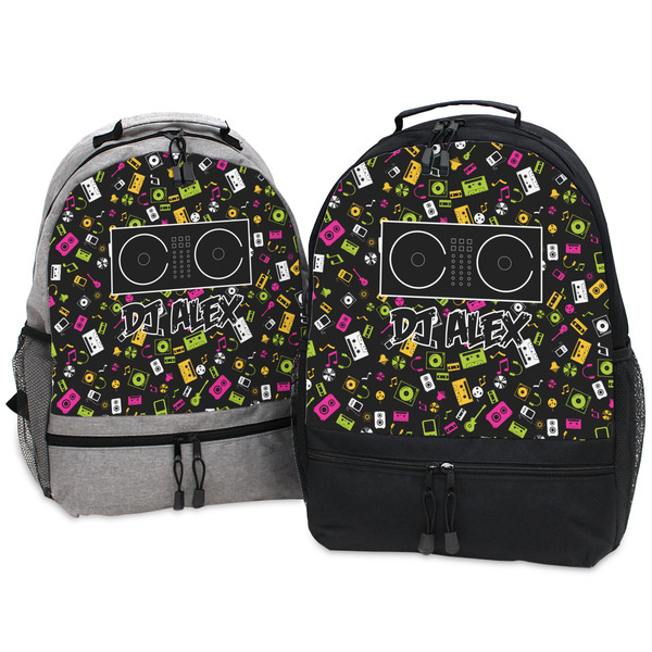 DJ Music Master Large Backpacks - Both