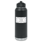 DJ Music Master Water Bottles - Laser Engraved - Front & Back