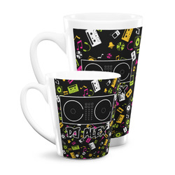 Music DJ Master Latte Mug (Personalized)