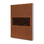 DJ Music Master Leather Sketchbook - Small - Double Sided (Personalized)