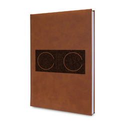DJ Music Master Leather Sketchbook - Small - Double Sided (Personalized)