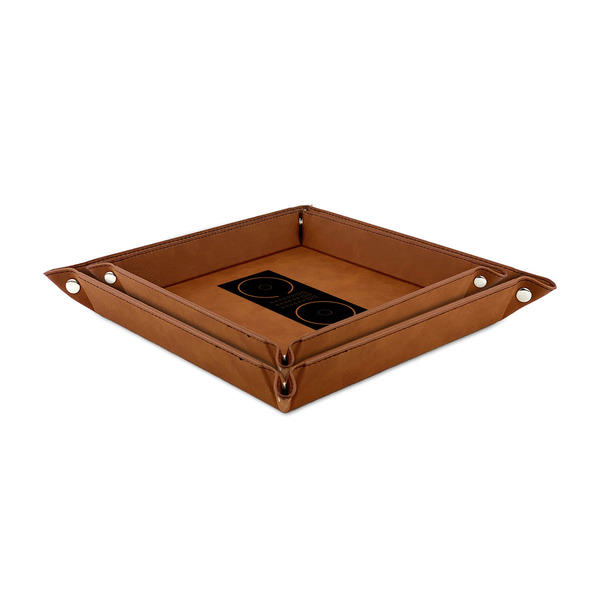 DJ Music Master Leather Valet Trays - PARENT MAIN (both trays)