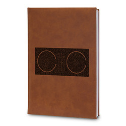 DJ Music Master Leatherette Journal - Large - Double Sided (Personalized)