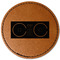 Music DJ Master Leatherette Patches - Round