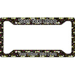 Music DJ Master License Plate Frame (Personalized)