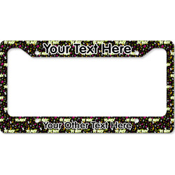 Music DJ Master License Plate Frame - Style B (Personalized)