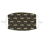 Music DJ Master Adult Cloth Face Mask - XLarge (Personalized)