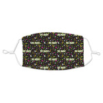 Music DJ Master Adult Cloth Face Mask (Personalized)