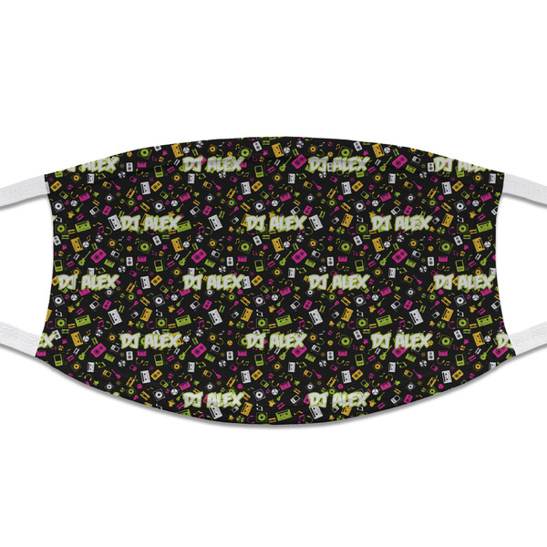Custom Music DJ Master Cloth Face Mask (T-Shirt Fabric) (Personalized)