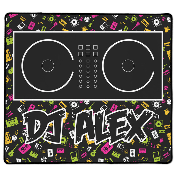 Custom DJ Music Master XL Gaming Mouse Pad - 18" x 16" (Personalized)