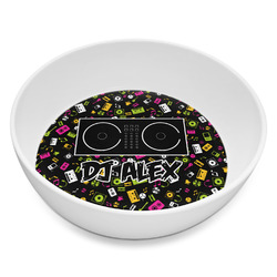 Music DJ Master Melamine Bowl - 8 oz (Personalized)