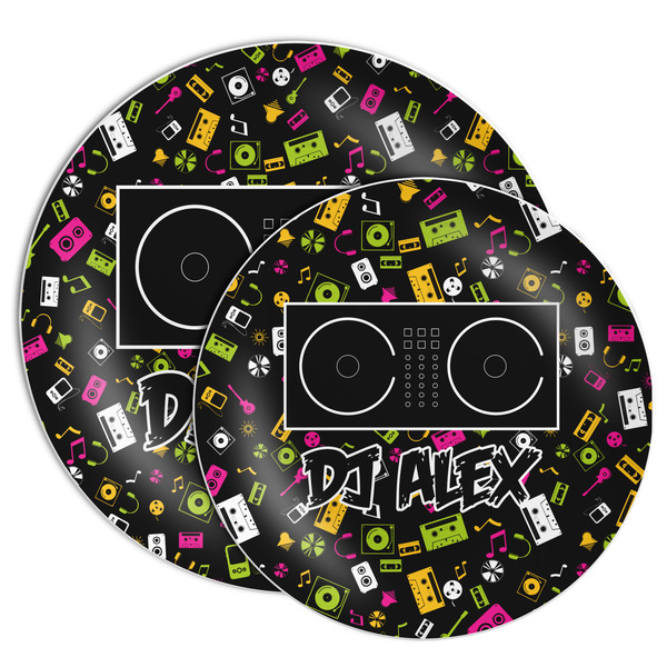 DJ Music Master Melamine Plates - PARENT/MAIN