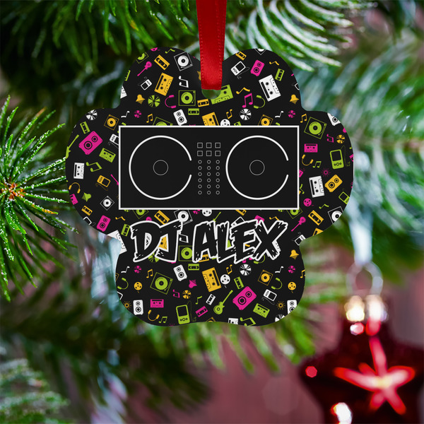 Music DJ Master Metal Paw Ornament - Lifestyle