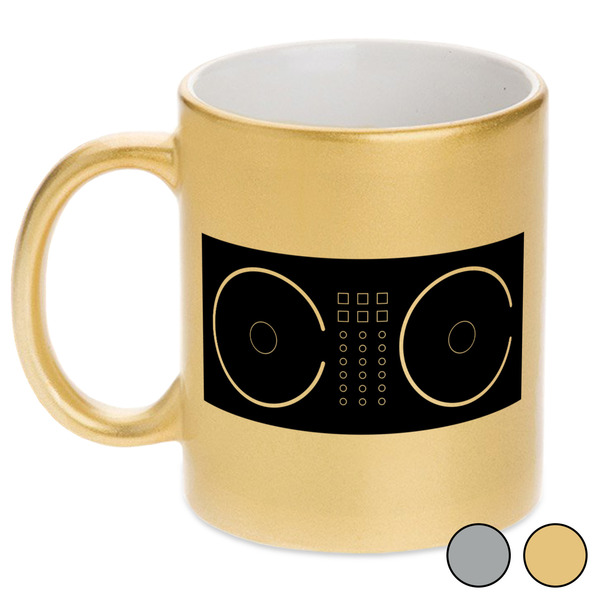 Music DJ Master Metallic Mugs