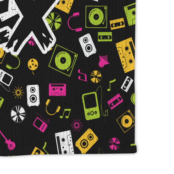 DJ Music Master Microfiber Dish Rag - DETAIL