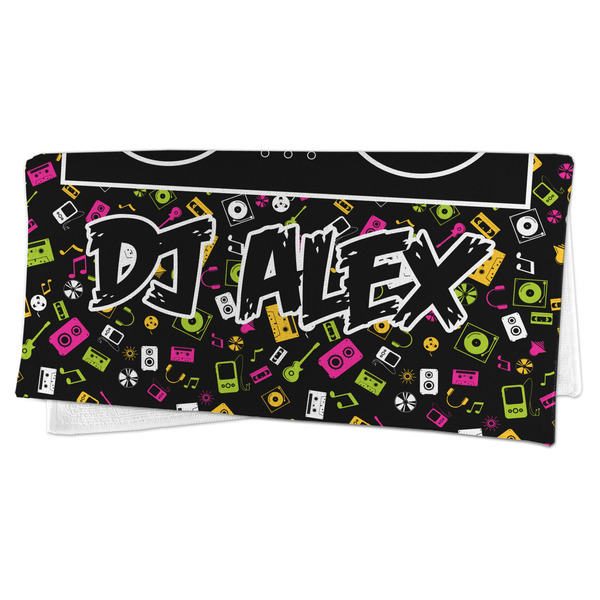DJ Music Master Microfiber Dish Rag - FOLDED (half)