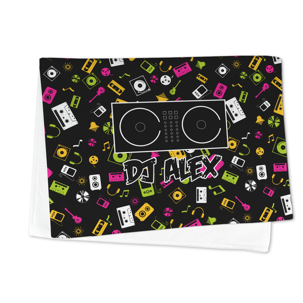 DJ Music Master Microfiber Dish Towel - FOLDED HALF