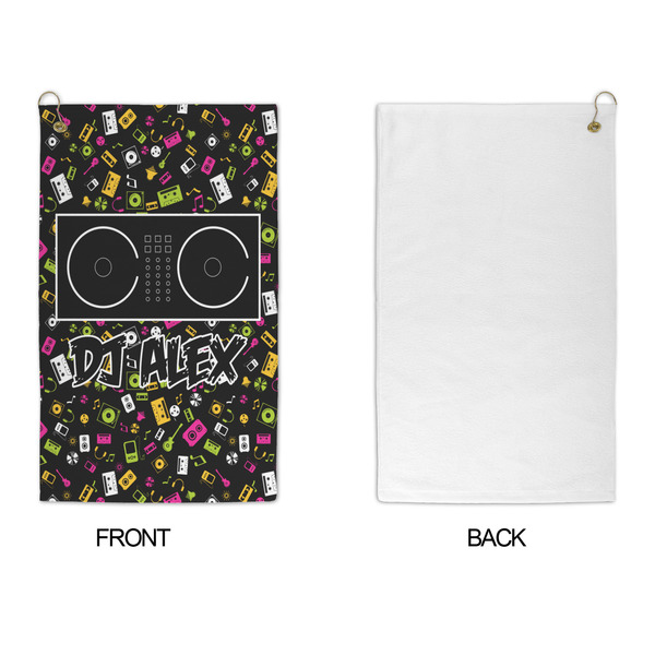 DJ Music Master Microfiber Golf Towels - APPROVAL