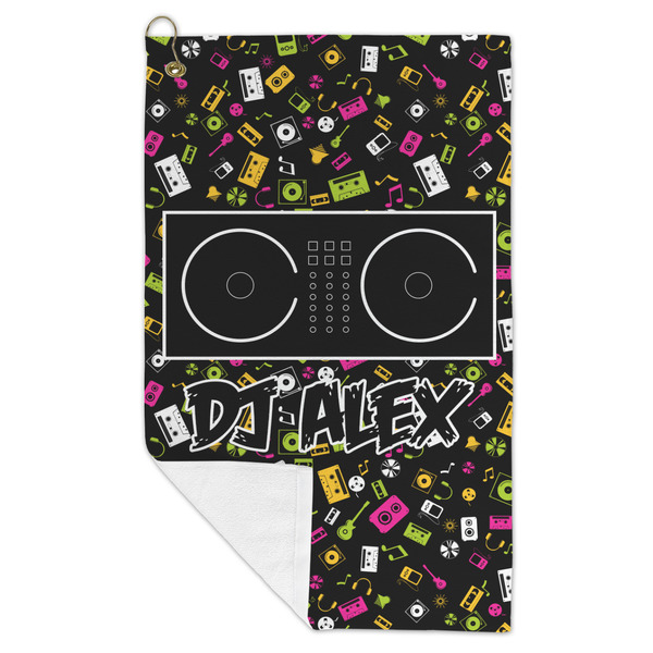 DJ Music Master Microfiber Golf Towels - FOLD