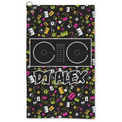 DJ Music Master Microfiber Golf Towel - Large (Personalized)