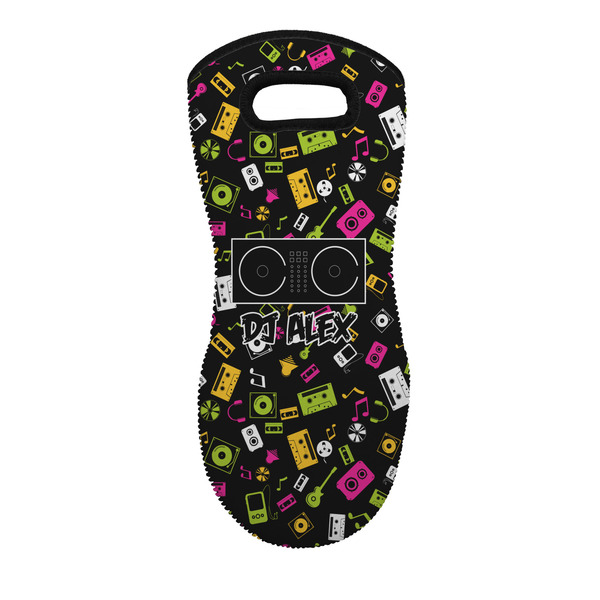 Custom DJ Music Master Neoprene Oven Mitt w/ Name or Text